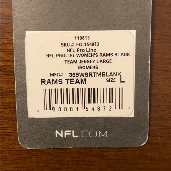 Women’s Los Angeles Rams Wilson Jersey - Picture 5 of 5